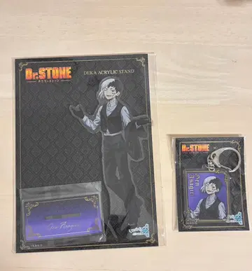 Dr.STONE 겐 빅 아크릴 스탠드 키링 세트