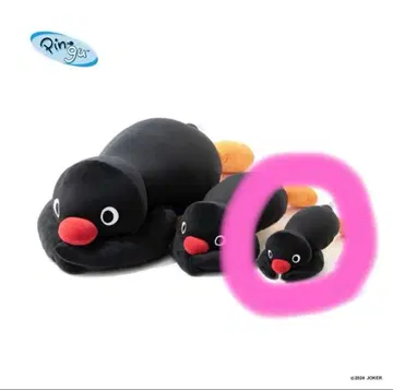 핑구 봉제 인형 복권 S 사이즈