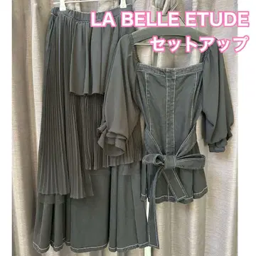 [메루루 착용] LA BELLE ETUDE 셋업 블랙