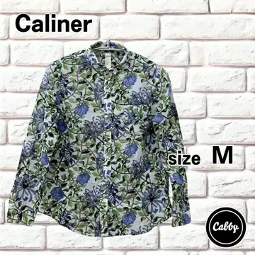 Caliner 칼리네 블라우스 보타니컬 인도 면 사이즈 M