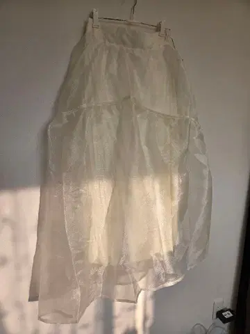 플레어 스커트 아이보리 F 사이즈