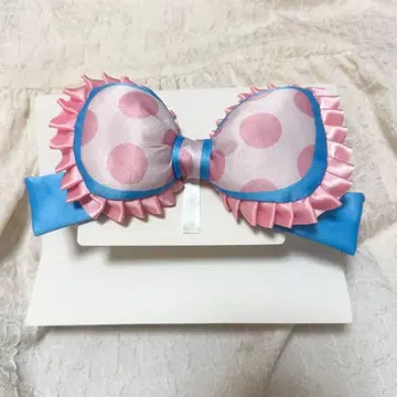 디즈니 미니 리본 파자마 파티 머리끈