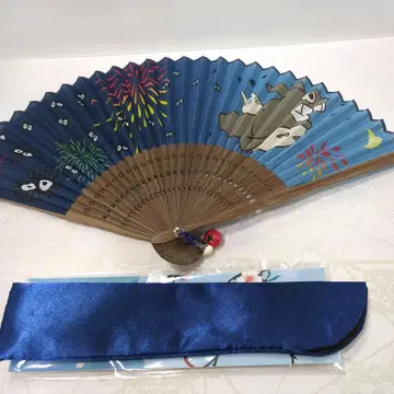이웃집 토토로 부채 불꽃놀이 패턴 토마토 참 포함