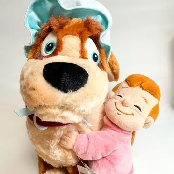 새상품 택 포함 피터팬 나나 봉제 인형 마이클 디즈니