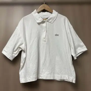 LACOSTE 라코스테 반팔 피케 셔츠 화이트