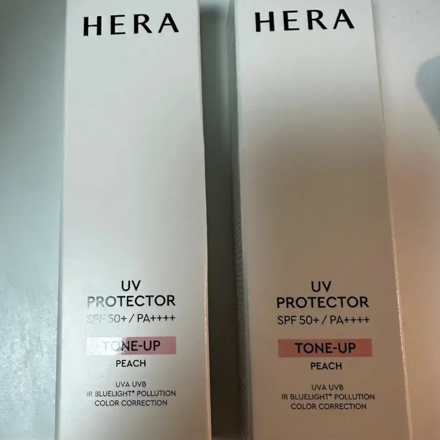 (새상품)헤라 톤업 피치 썬크림