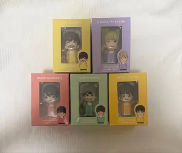나니와단시 손가락 인형 5체 세트