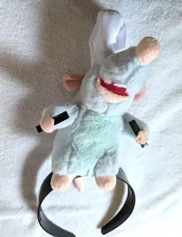 라따뚜이 머리띠 디즈니 라따뚜이 봉제 인형 클립