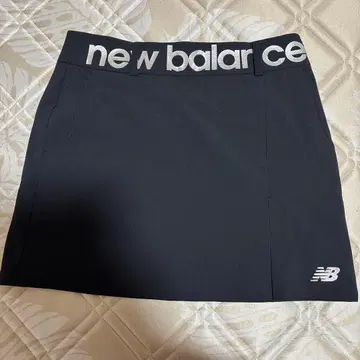 New Balance 골프 여성용 스커트 블랙