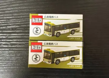 미개봉 새상품 TOMICA 토미카 히로시마 전철 버스 2대 세트