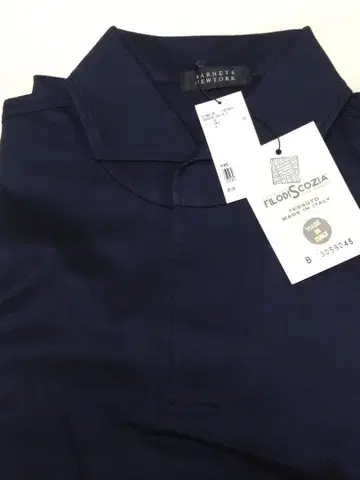 BARNEYS NEWYORK 스키퍼 피케 셔츠 실켓 가공 바니스