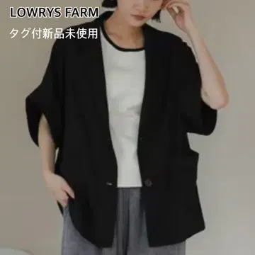 LOWRYS FARM 로리즈팜 바스켓 자켓 블랙