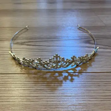 브라이덜 티아라 실버
