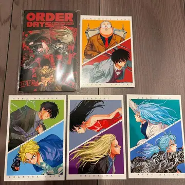 사카모토 데이즈전 미니 노트 브로마이드 ORDER 나구모 카가미네 세바 다이부츠