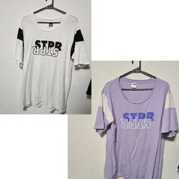 STPR 로고 T셔츠 2장 세트
