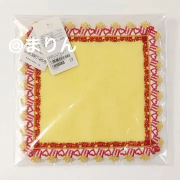 UNITED ARROWS 긴자와 레이스 감자 타월 손수건 약 25 x 25cm