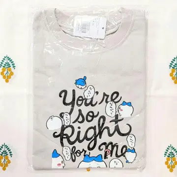치이카와 T셔츠 왜 그래? 하치와레 그레이 XL 토킹 헤즈