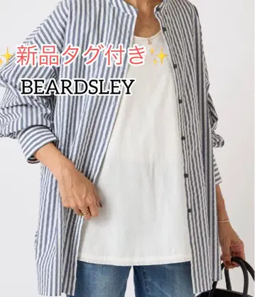 [택 포함 새상품] 24ss BEARDSLEY 셔츠 탱크 화이트 탱크탑