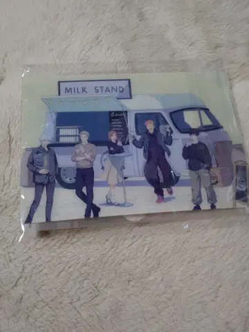 주술회전 MILK STAND 클리어 카드