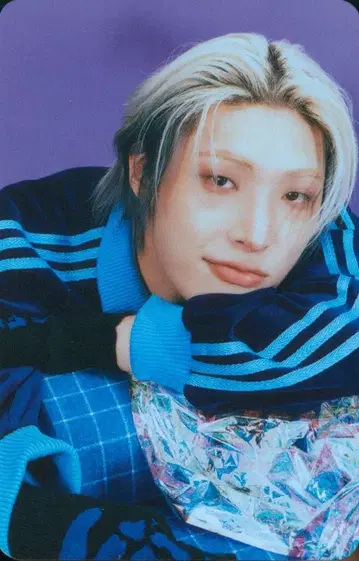 ATEEZ 랜덤 트레이딩 카드 MINGI ANITEEZ IN COLER 5/5
