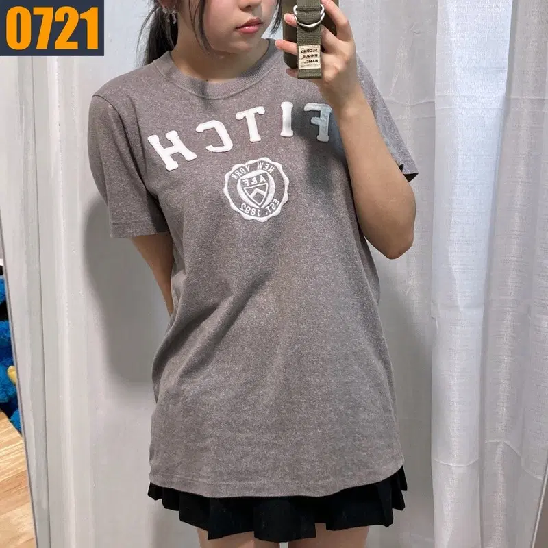 110 아베크롬비 로고 반팔 티셔츠
