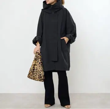 LIBERADD ( ZIP LONG BLOUSON )BLACK