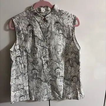 PS Paul Smith 슬리브리스 셔츠 선인장 패턴