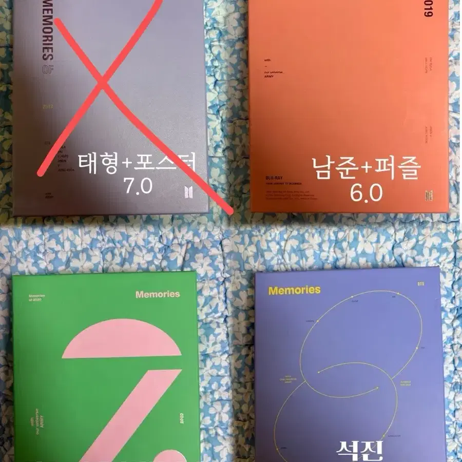 BTS MEMORIES 2018 2019 2020 2021 bul-ray