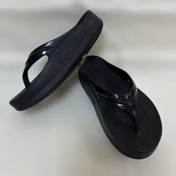 OOFOS OOMEGA 우메가 블랙 통굽 컴포트 W7 38