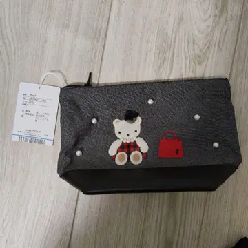 familiar 파우치 곰 펄 장식