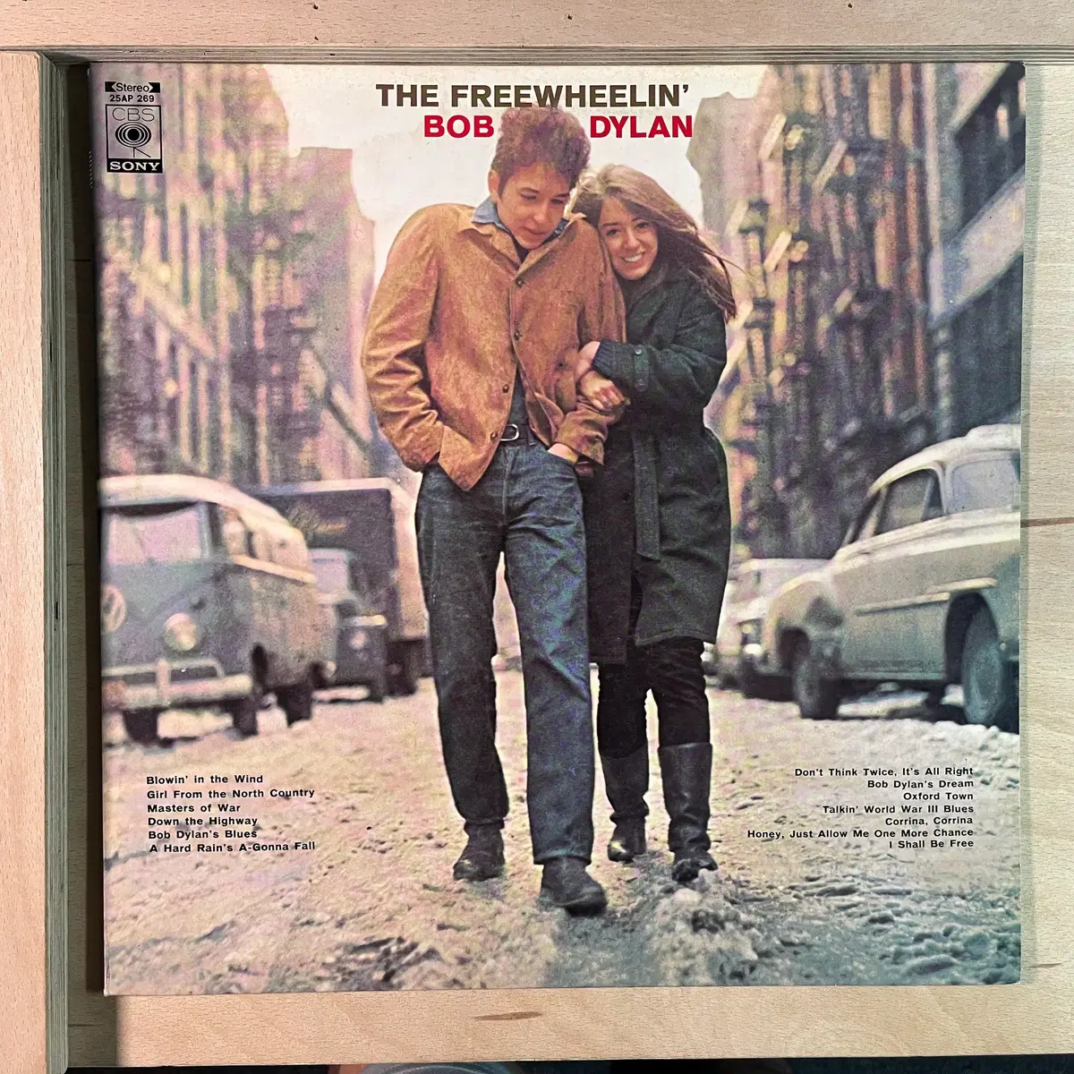 Bob Dylan The Freewheelin' Bob Dylan 일본 1976년 LP