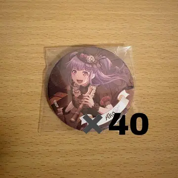 뱅드림 Roselia 우다가와 아코 ASIA TOUR 캔뱃지