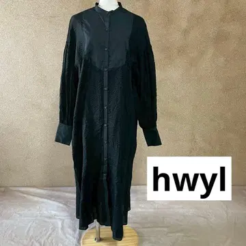 새상품급 hwyl 절개 원피스 BLACK