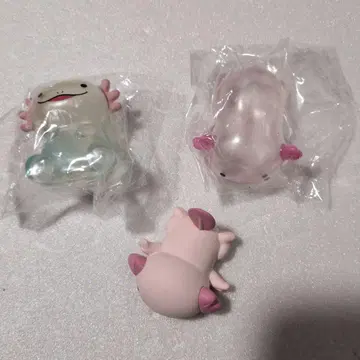 알록달록 우파 소프트 비닐 2개 카라멜 우파