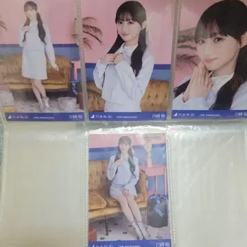 노기자카46 카와사키 사쿠라 14주년 기념 브로마이드 4종
