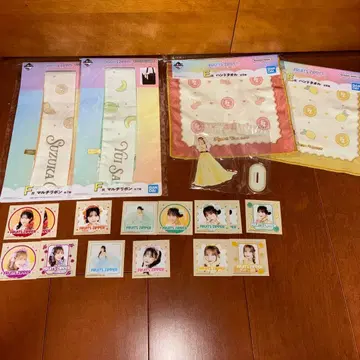 제일복권 후르츠 지퍼 아크릴 스탠드 멀티 리본 반권