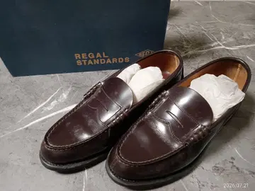 REGAL STANDARDS 페니 로퍼 다크 브라운