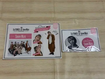 Snow Man 1stAnniversary 사쿠마 다이스케 캔뱃지 스티커
