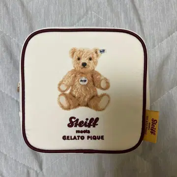 GELATO PIQUE [ Steiff ] 원 포인트 패턴 티슈 파우치