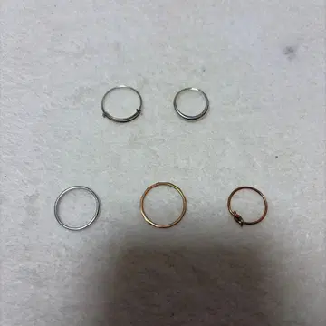 반지 링 여성용 실버 925 핑키링 스테인리스