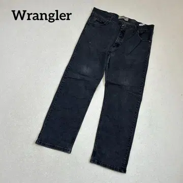 Wrangler Authentics 데님 팬츠 37 x 30 블랙