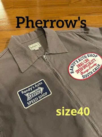 Pherrow's 워크 자켓 사이즈 40