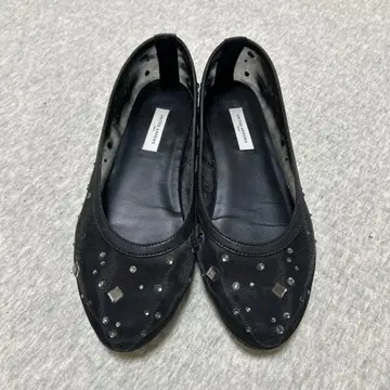 UNITED ARROWS 비쥬 플랫슈즈 블랙
