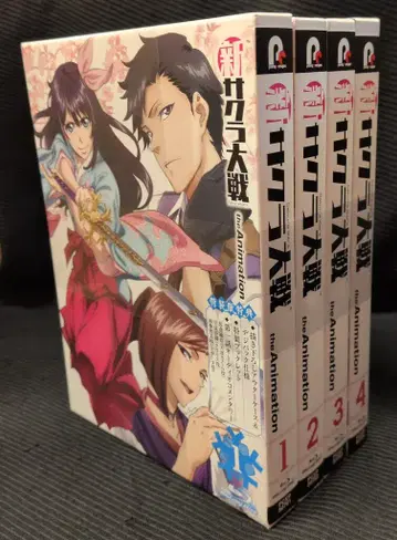 애니메이션 Blu-ray [특장판] 신 사쿠라 대전 the Animation 전 4권 세트
