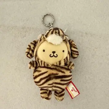 산리오 폼폼푸딩 x NICI 타이거 마스코트 키링 키홀더