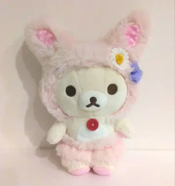 리락쿠마 모으는 봉제 인형 꽃밭의 작은 아기 토끼 코리락쿠마 2019