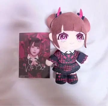 AVAM 히메미야 유카 봉제 인형 친필 사인 포함 브로마이드 포함