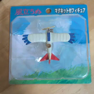 바람이 분다 지로 새 모양 비행기 마그넷 부착 피규어