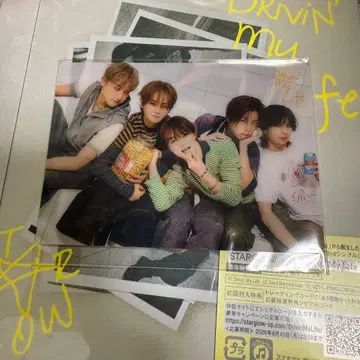 STARGLOW Drivin' My Life 특전 클리어 카드 집합