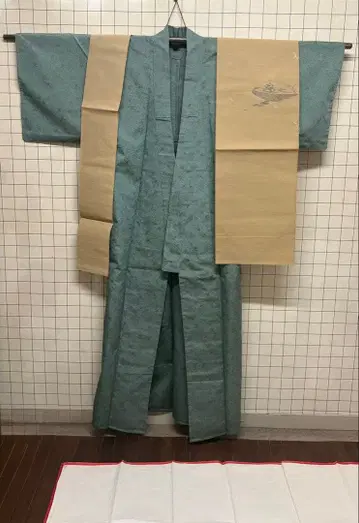 기모노 코몬 오비 세트